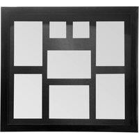 Premier Housewares Multi-Photo Frame for 8 Photos, Black