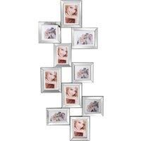 Premier Housewares 10 Photo Multi Frame - Mirrored