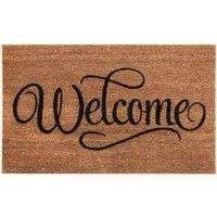 Natural Coir Welcome Floor Entrance Non Slip Door Mat Indoor Outdoor Doormats