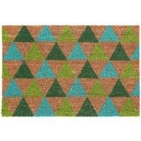 Door Mat Doormats Non Slip Natural Coir Welcome Indoor Outdoor Home Garden Mats