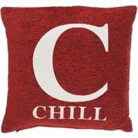 Premier Housewares Chill Cushion, Chenille,45x8x45 cm