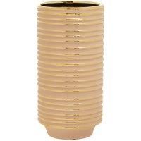Interiors By Ph Small Ceramic Vase Blush Gold Stripe
