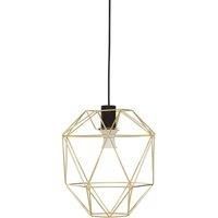 Interiors By Ph Wyra Champagne Gold Pendant Light, Gold