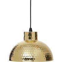 Interiors By Ph New Foundry Gold Finish Pendant Light, Gold