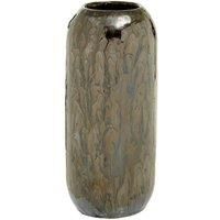 Interiors By Ph Dark Blue Reactive Glaze Vase