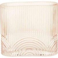 Interiors By Ph Bardi Small Pink Glass Vase