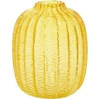 Interiors by PH Bionda Small Yellow Glass Vase