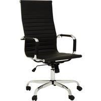 Orsina Ergonomic Black High Back Home Office Chair, Comfortable Work From Home Chair, Movable Ergonomic Chair