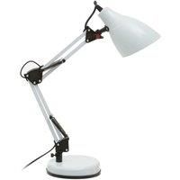 Interiors By Ph White Angled Desk Lamp