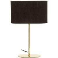 Interiors by PH Lilian Shiny Brass Table Lamp, Pink