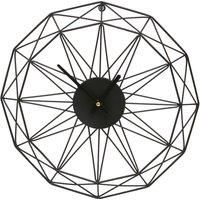 Interiors by PH Small Black Metal Wall Clock