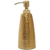 Interiors By Ph Hammered Effect Soap Dispenser
