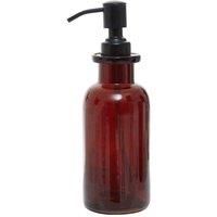 Interiors By Ph Glass Soap Dispenser - Brown