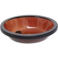 Interiors By Ph Glass Soap Dish - Brown
