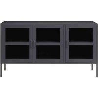 Interiors by PH Acier Three Door Grey Sideboard
