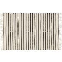 Interiors By Ph Cotton Horizontal Stripe Rug