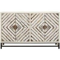 Interiors by PH Wood Pattern door Sideboard