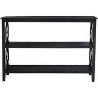 Premier Housewares Heritage Black Bookcase, black
