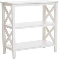 Premier Housewares Heritage Ivory Bookcase, Ivory