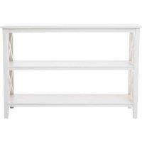 Premier Housewares Heritage Ivory Finish Bookcase, Ivory