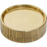 Interiors By Ph Aluminium Soap Dish Gold Finish