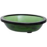 Interiors By Ph Glass Soap Dish - Green