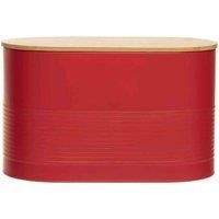 Premier Housewares Alton Red Bread Bin