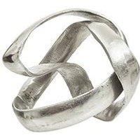 Marteli Decorative Silver Knot Sculpture