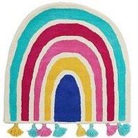 Interiors by PH Kids Rainbow Rug With Tassels