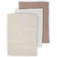 Premier Housewares Tea Towels / Kitchen Towels / Tea Towels for Kitchen - Cream