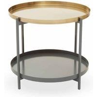 Interiors By Ph Coffee Table Matt Gold/Grey Enamel