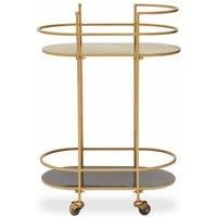 Interiors By Ph Drinks Trolley Grey Enamel