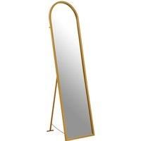 Orsina Avento Floor Mirror in Gold