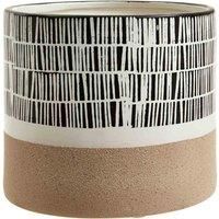 Interiors By Ph Jada Large Striped Planter