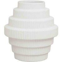 Interiors by PH Fabia White Small Vase