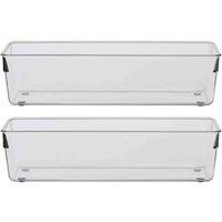 Interiors by PH Small Set Of Two Slim Kitchen Organisers