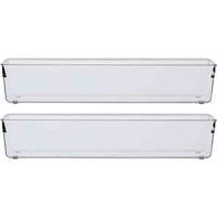 Interiors by PH Large Set Of Two Slim Kitchen Organisers