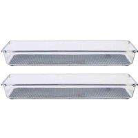 Interiors by PH Large Set Of Two Kitchen Organisers With Rubber Insert