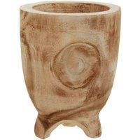 Interiors By Ph Arlo Small Natural Wooden Planter