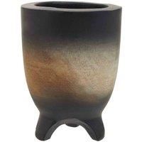Interiors By Ph Arlo Large Black Ombre Planter