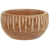 Interiors By Ph Arlo Small Brown And Natural Round Bowl