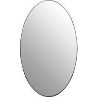 Orsina Versatile Wall Mirror, Reflective Hallway Mirror, Lounge Mirror for Home Office in Black