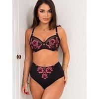 Pour Moi Soiree Brief Embroidered High Waist Womens Lingerie 37102