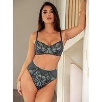 Pour Moi Atelier Lace High-Waist Deep Brief
