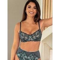 Pour Moi Atelier Lace Bra Non Padded Underwired Balcony Womens Lingerie 29522