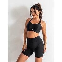 Pour Moi Energy Empower Underwired Lightly Padded Convertible Sports Bra - Black