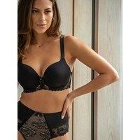 Pour Moi Sofia Padded T-Shirt Bra - Black