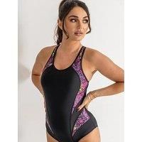 Pour Moi 1403 Energy Swimsuit - 1403 Black/Confetti