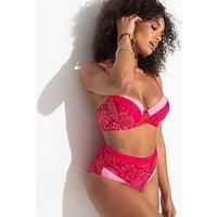 Pour Moi Palm Springs Bikini Brief High Leg Tummy Control Womens Swimwear 25205R