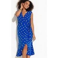 Pour Moi Midaxi Wrap Beach Dress With Lenzing Ecovero Viscose Fibres - Multi